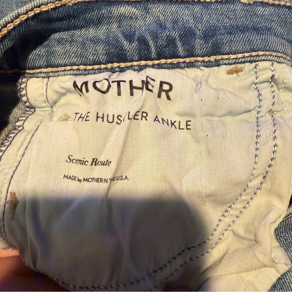 MOTHER The Hustler Ankle Scenic Route Denim Jean - Picture 7 of 12